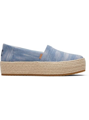TOMS Espadrilles in Hellblau