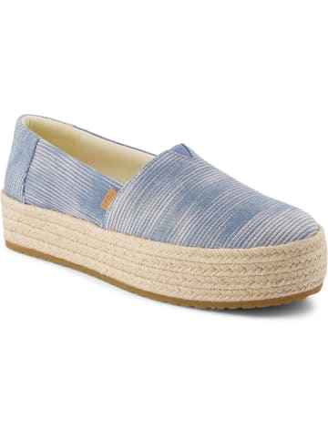 TOMS Espadrilles in Hellblau