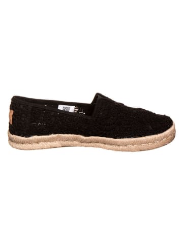 TOMS Espadryle w kolorze czarnym