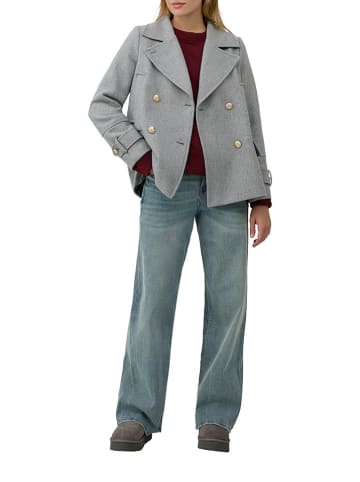 s.Oliver Kurtka przejściowa w kolorze szarym