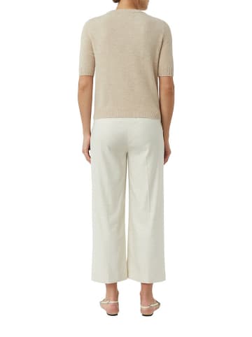 comma Pullover in Beige