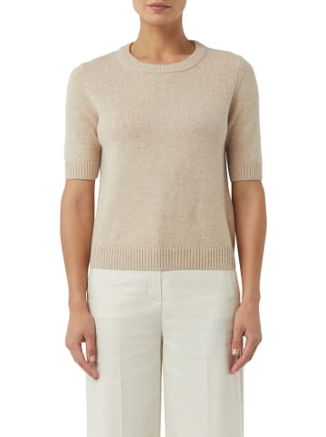 comma Pullover in Beige