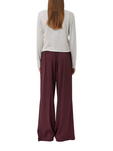 comma Longsleeve in Weiß/ Schwarz