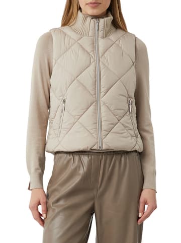 comma Steppweste in Beige