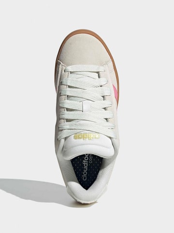 adidas Skórzane sneakersy "Grand Court Alpha 00s" w kolorze beżowym