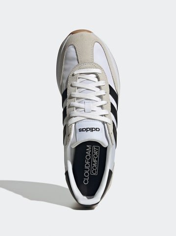 adidas Skórzane sneakersy "Run 72" w kolorze beżowo-białym