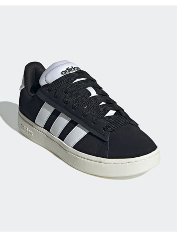 adidas Leder-Sneakers "Grand Court Alpha 00s" in Schwarz