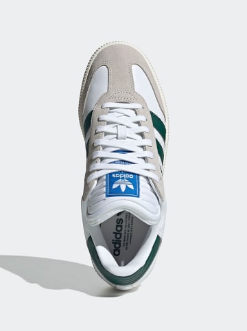 adidas Skórzane sneakersy "Samba XLG" w kolorze beżowo-białym