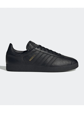 adidas Leder-Sneakers "Gazelle" in Schwarz