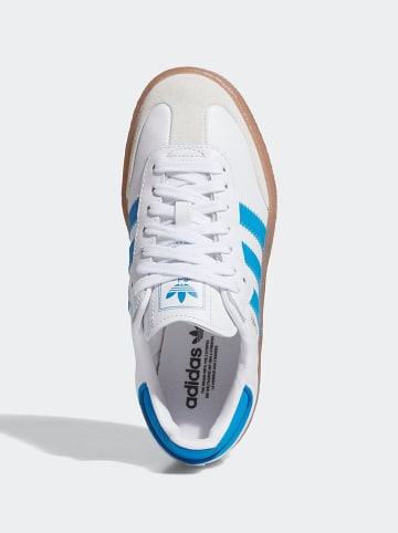 adidas Skórzane sneakersy "Sambae" w kolorze białym