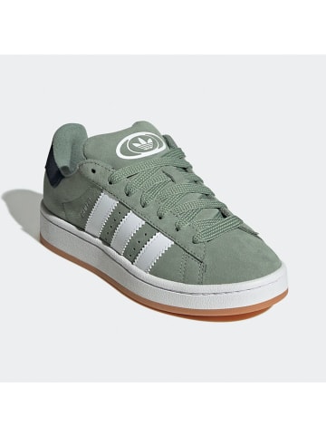 adidas Leder-Sneakers "Campus 00s" in Grün