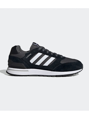 adidas Leder-Sneakers "Run 80s" in Schwarz