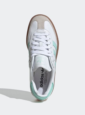 adidas Skórzane sneakersy "Sambae" w kolorze białym