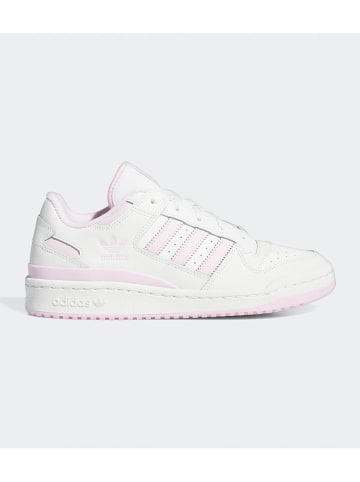 adidas Skórzane sneakersy "Forum Low" w kolorze białym