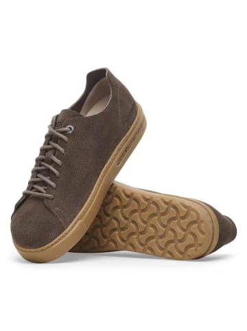 Birkenstock Leder-Sneakers "Bend Low Decon" in Braun