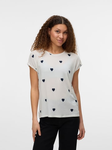 Vero Moda Shirt wit/zwart