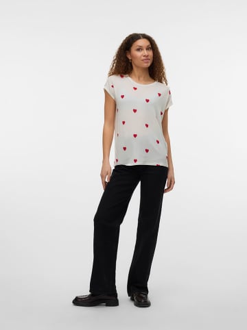 Vero Moda Shirt wit/rood