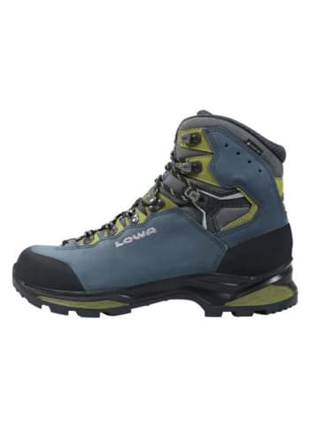 LOWA Leren trekkingschoenen "Camino EVO GTX" groen/lichtblauw