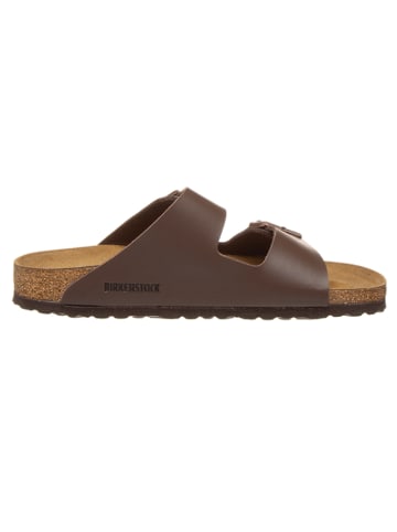 Birkenstock Slippers "Arizona" bruin - wijdte S