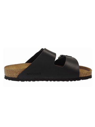 Birkenstock Pantoletten "Arizona" in Schwarz - Weite N