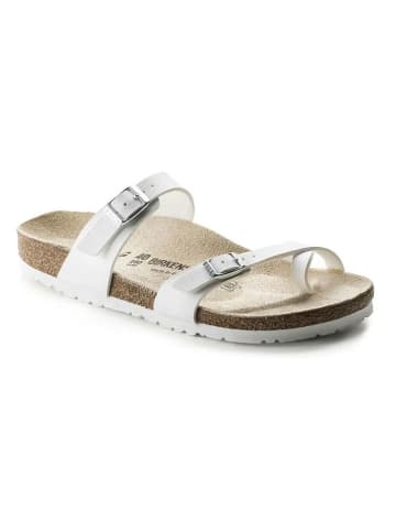 Birkenstock Zehentrenner "Mayari" in Weiß