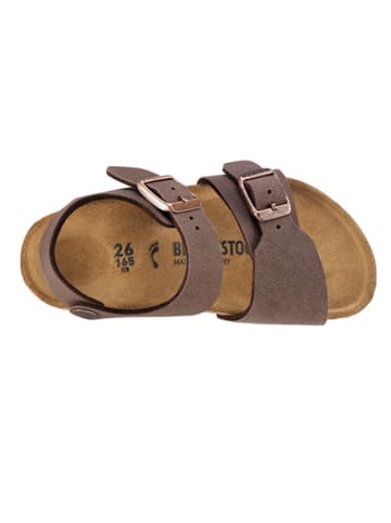 Birkenstock Sandały w kolorze brązowym