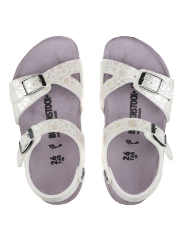 Birkenstock Sandalen in Weiß in Weiß