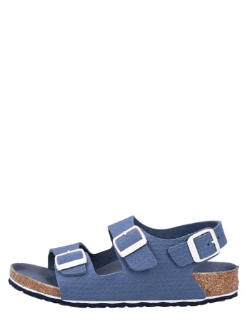 Birkenstock Sandalen "Milano" in Blau - Weite S