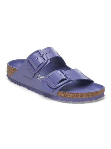 Birkenstock Leren slippers "Arizona" paars