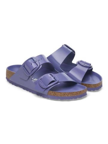 Birkenstock Leder-Pantoletten "Arizona" in Lila