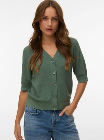 Vero Moda Kardigan w kolorze zielonym