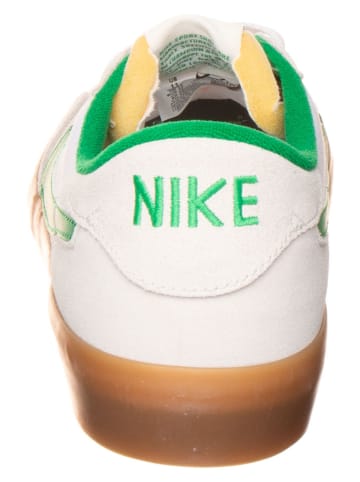 Nike SB Skórzane sneakersy "Heritage Vulc" w kolorze zielono-białym