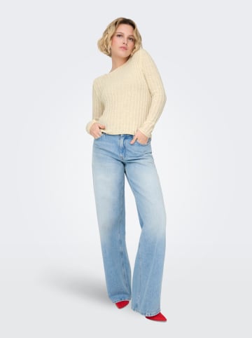 ONLY Pullover in Hellgelb