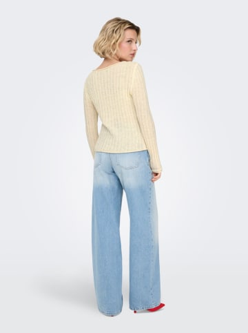 ONLY Pullover in Hellgelb