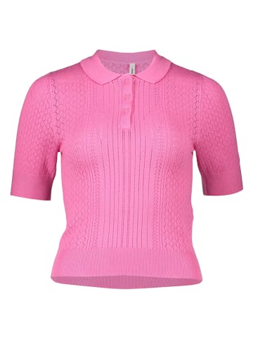 ONLY Sweter w kolorze różowym