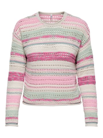 ONLY Pullover Rosa/ Mint/ Creme