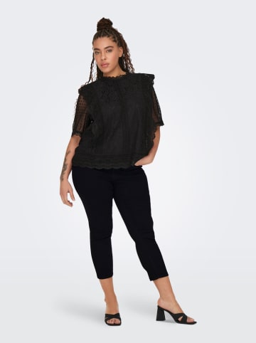 ONLY Carmakoma Capri-spijkerbroek zwart