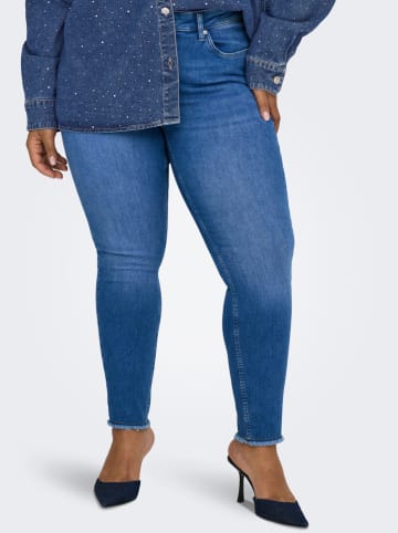 ONLY Carmakoma Spijkerbroek - skinny fit - blauw