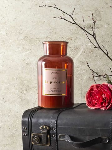 THE HOME DECO FACTORY Geurkaars "La Pivoine" oranje - 1400 g