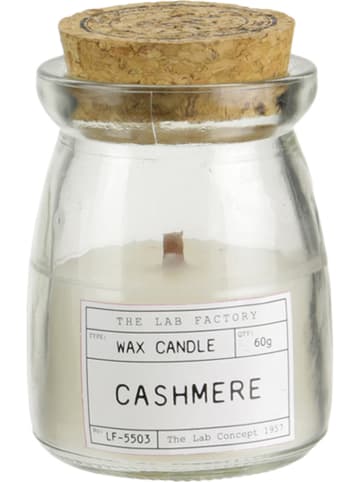 Ethnical Life 4er-Set: Duftkerzen in Grau/ Weiß - 4x 60 g