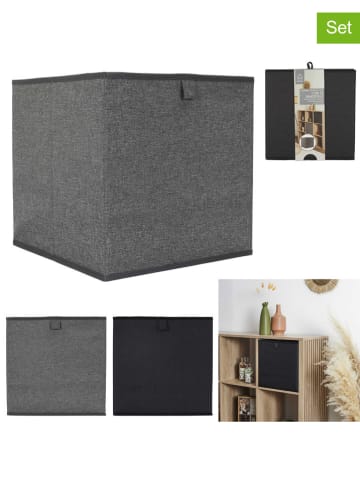 THE HOME DECO FACTORY 2-delige set: manden - (B)30 x (H)30 cm (verrassingsproduct)