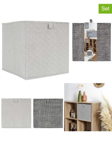 THE HOME DECO FACTORY Kosze (2 szt.) - 30 x 30 cm (produkt niespodzianka)