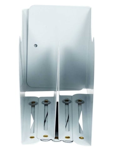 THE HOME DECO FACTORY Buchstütze in Weiß - (B)10 x (H)15 x (T)19 cm