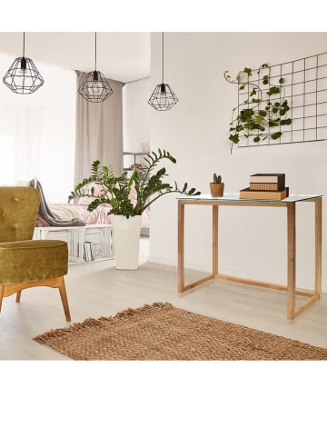 THE HOME DECO FACTORY Konsolentisch in Natur - (B)100 x (H)87 x (T)32 cm