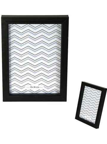 THE HOME DECO FACTORY Ramki (8 szt.) w kolorze czarnym i jasnobrązowym na zdjęcia