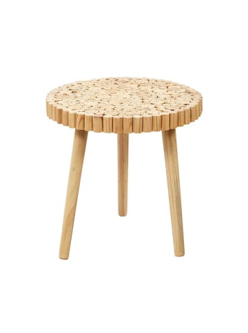 Ethnical Life Stoliki (2 szt.) "Gigogne" w kolorze brązowym