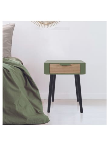 The Home Deco Kids Nachttisch in Grün - (B)35 x (H)48 x (T)35 cm