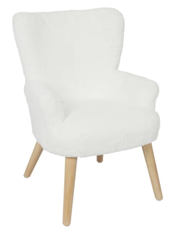 The Home Deco Kids Kinderfauteuil wit - (B)45 x (H)63 x (D)50 cm