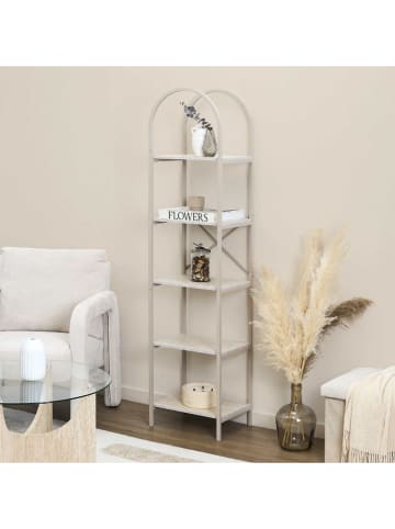 THE HOME DECO FACTORY Staande kast beige - (B)40 x (H)163 x (D)30 cm