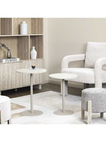 THE HOME DECO FACTORY Bijzettafel beige